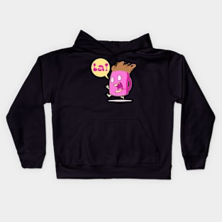 The Pink Palace - Coffee Lovers - La! Off to Work Kids Hoodie